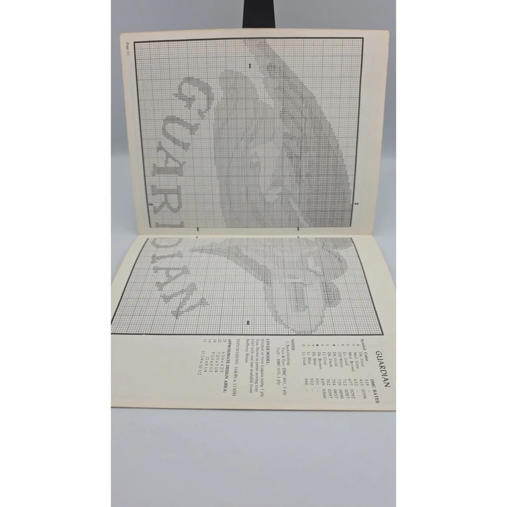 Antique Firemarks Book II Cross Stitch Pattern Booklet 1981
